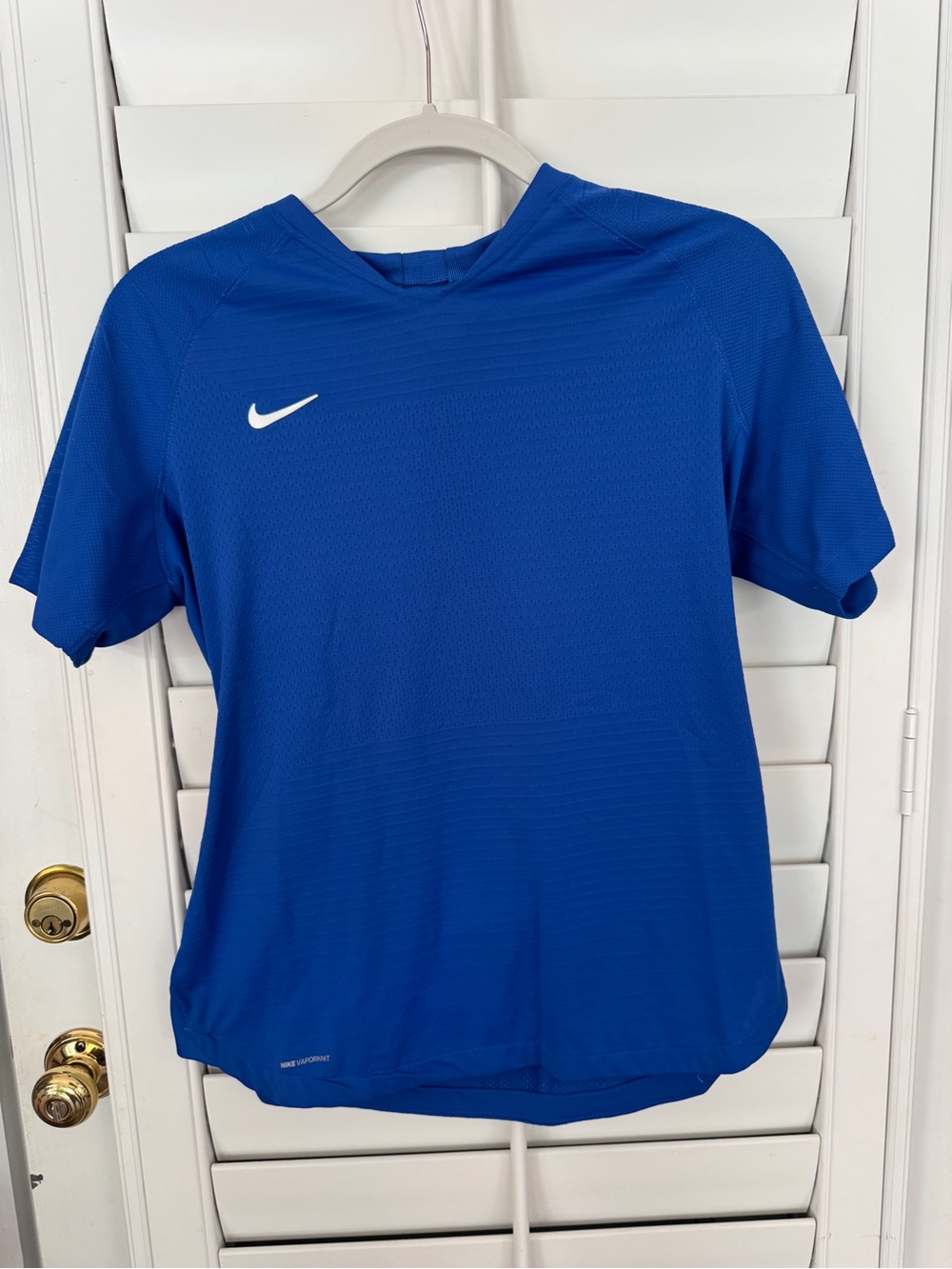 Nike Royal Blue VaporKnit Athletic Top